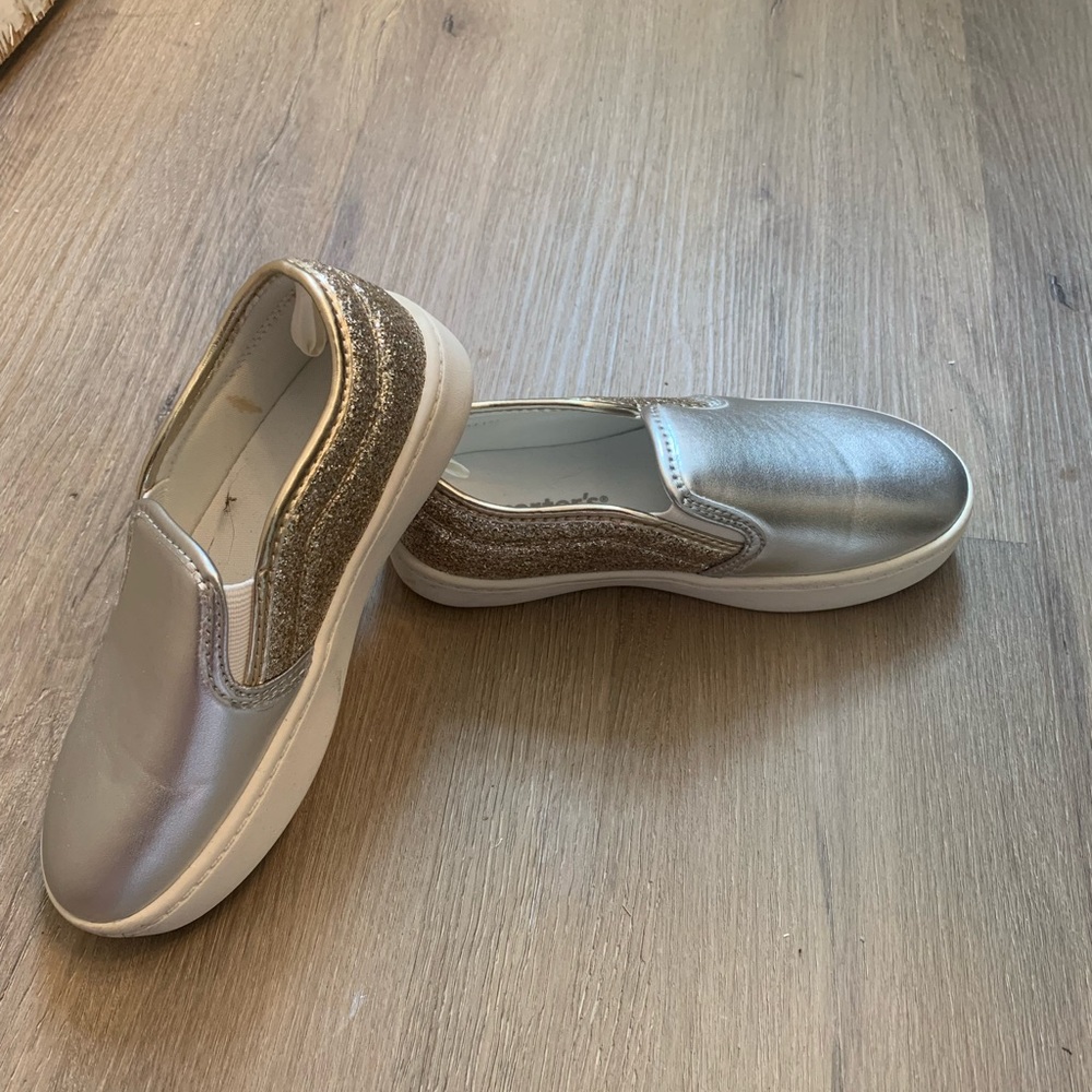 Carter's Girls Metallic Slip-On Shoes Size 13 (Little Girl) - Picture 7 of 10
